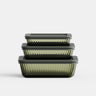 Tinted Rectangular Container Set