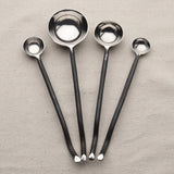 Twig Black Measuring Spoons Set