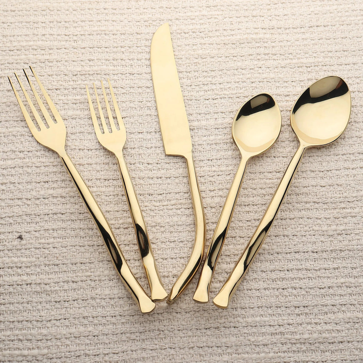 Twig PVD 5 Pc. Flatware Set
