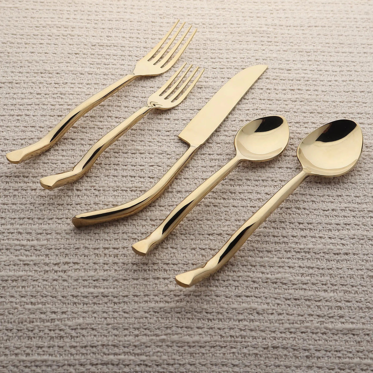 Twig PVD 5 Pc. Flatware Set