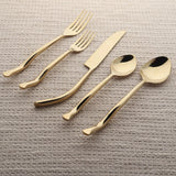 Twig PVD 5 Pc. Flatware Set