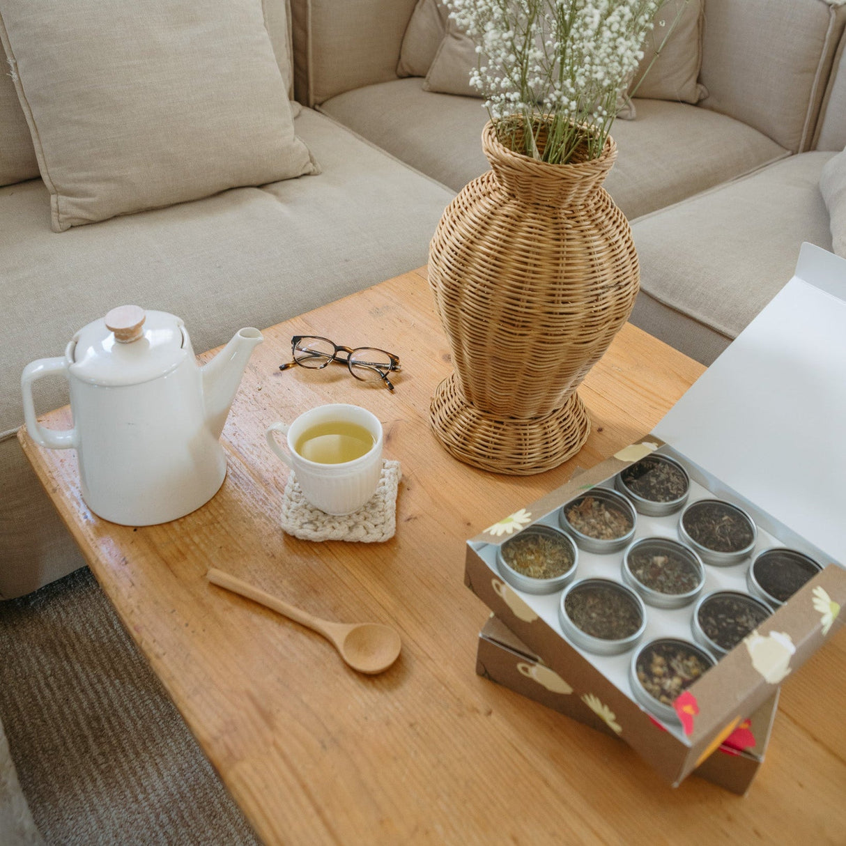 Organic Wellness 9 Loose Leaf Tea Sampler