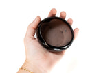 Fully Assembled Tillandsia Air Plant Dish Garden in Black Glazed Container