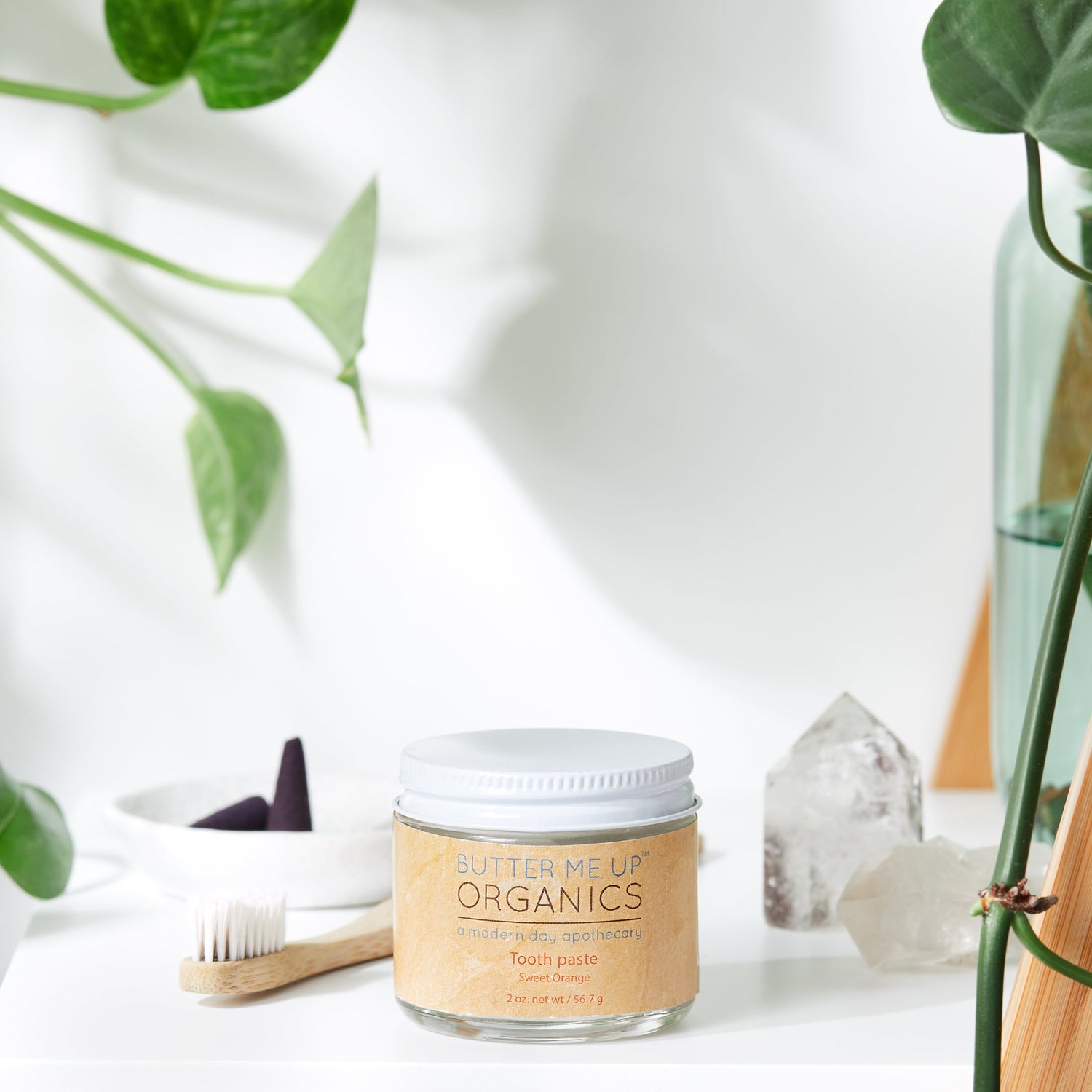All Natural Organic Whitening Toothpaste / Remineralizing Toothpaste