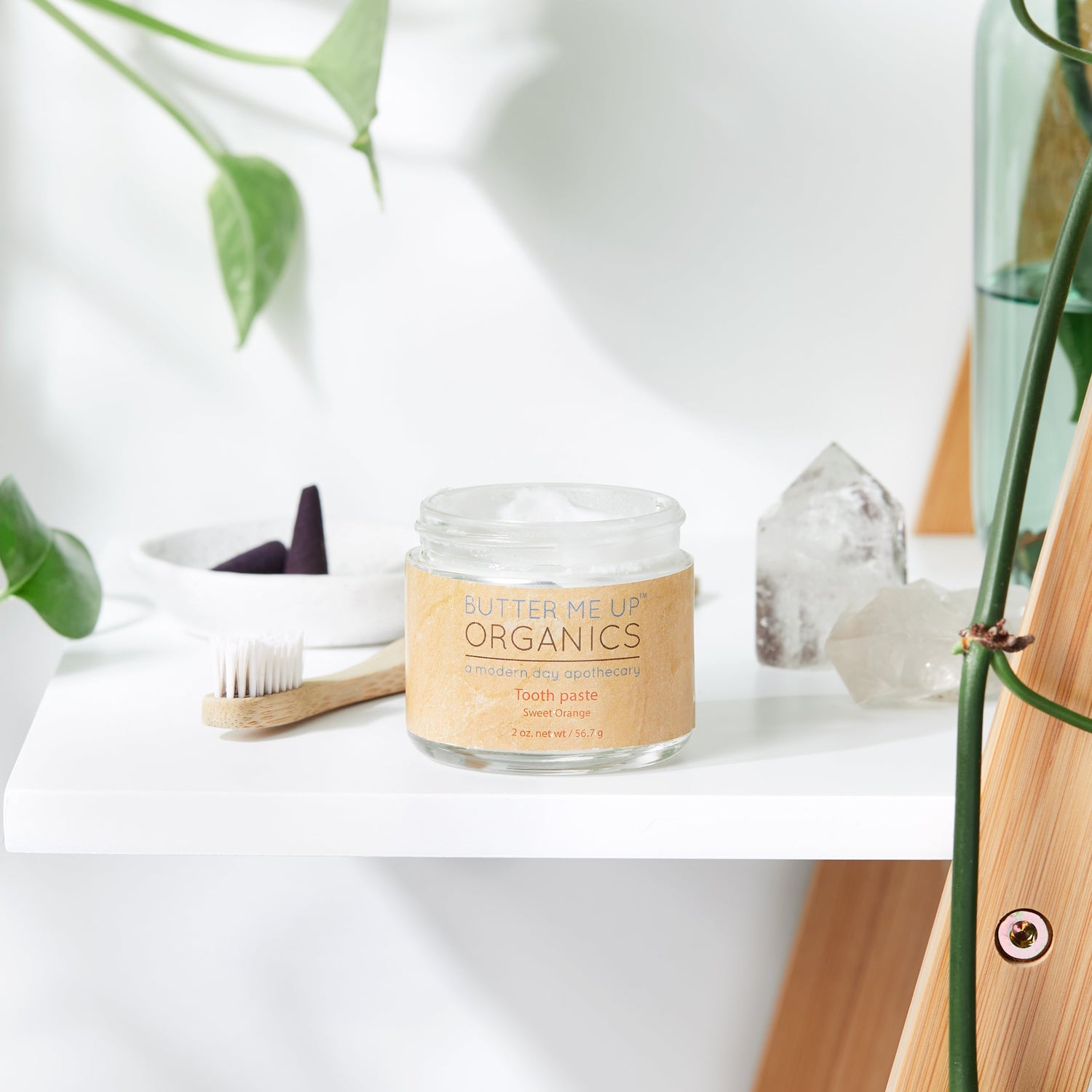 All Natural Organic Whitening Toothpaste / Remineralizing Toothpaste