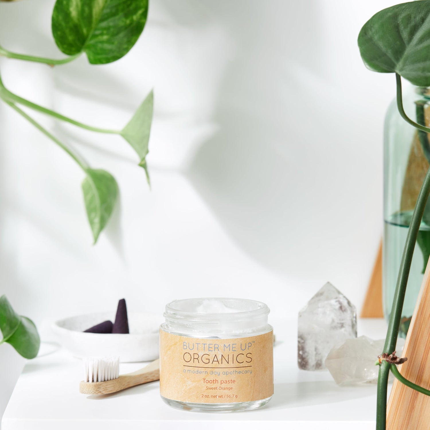 All Natural Organic Whitening Toothpaste / Remineralizing Toothpaste