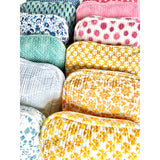 Travel Pouch Made from Upcycled Fabric