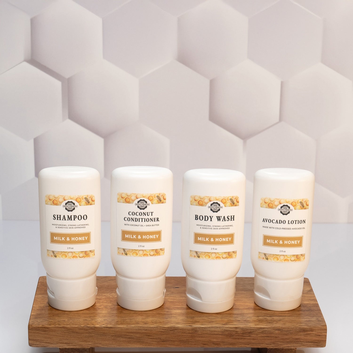 Moisturizing Body Wash | Milk & Honey | 2 oz