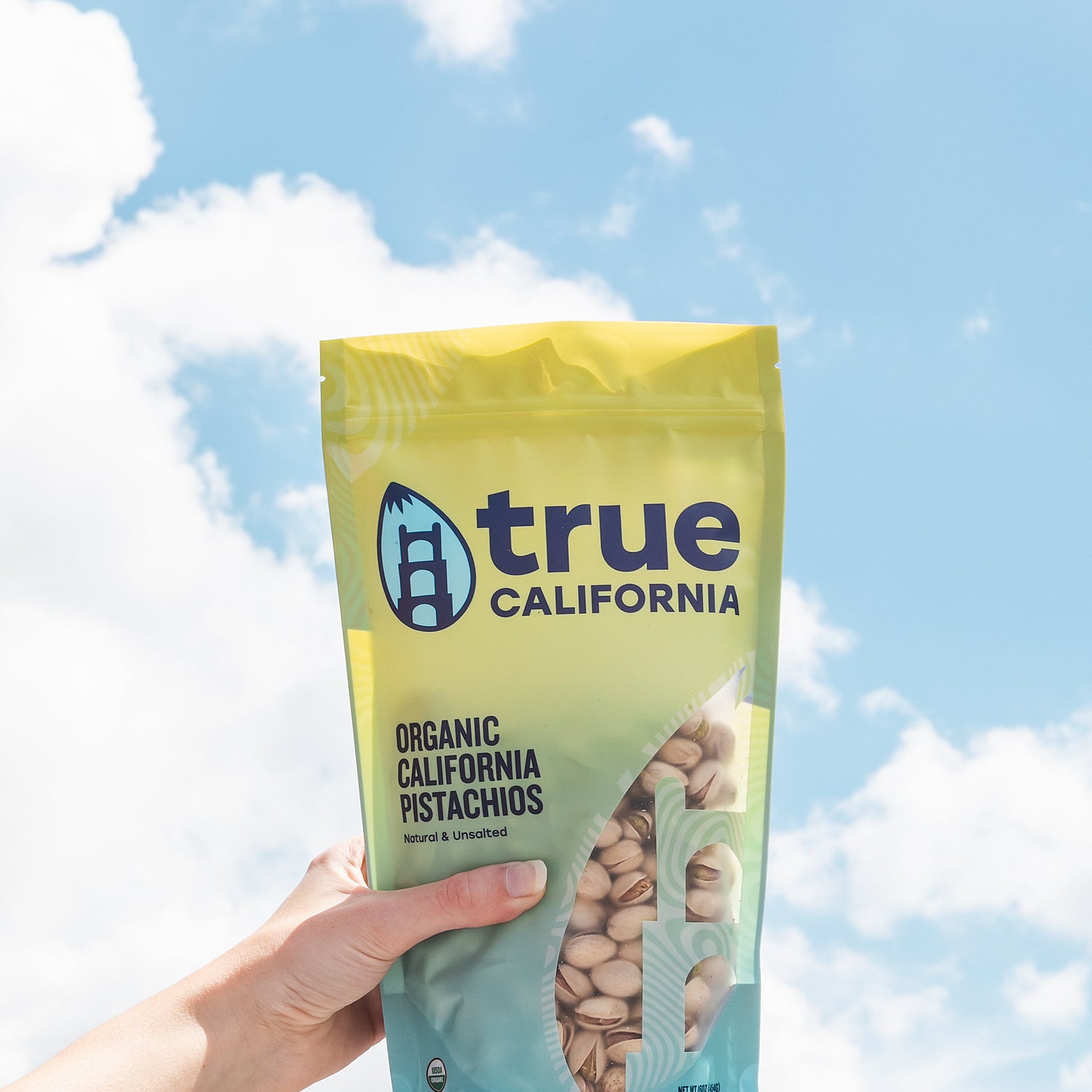 Organic Pistachios, Natural & Unsalted