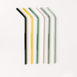 Tumbler 12" Glass Straw Set - Fjord Mist