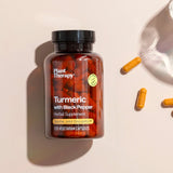 Turmeric with Black Pepper Herbal Supplement - 120 Capsules