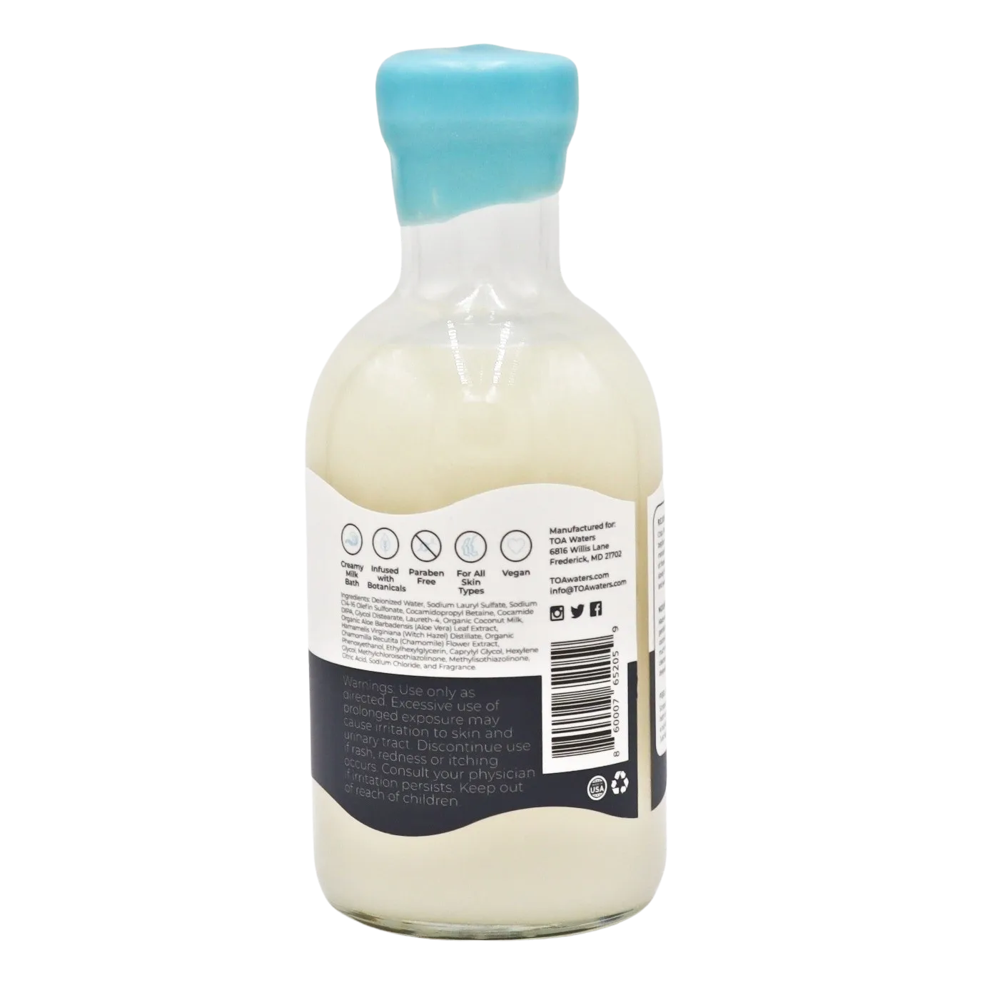 Tuscarora Creek Bubble Bath - Amber, Cedar, and Lemon