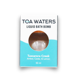 Tuscarora Creek Liquid Bath Bomb - Amber, Cedar, and Lemon