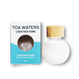 Tuscarora Creek Liquid Bath Bomb - Amber, Cedar, and Lemon