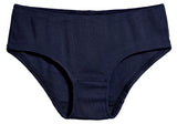 Girls Organic Cotton Brief | Navy