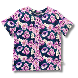 Bamboo Short Sleeve Crew Neck Tee in Adele