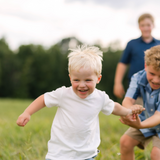 Bamboo Short Sleeve Crew Neck Tee in Ivory