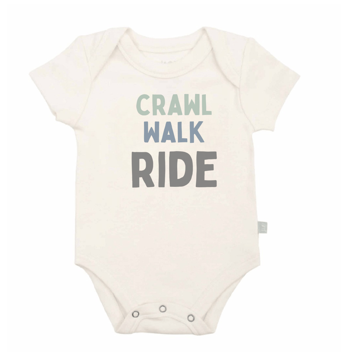 graphic bodysuit |crawl walk ride