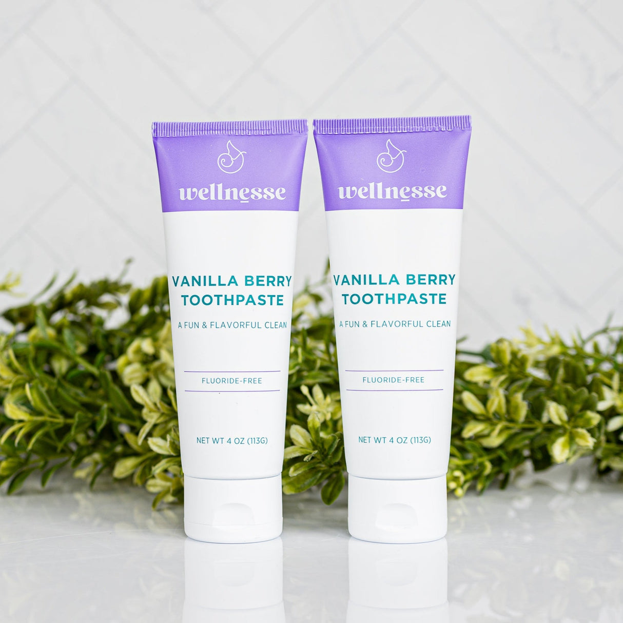 Vanilla Berry Toothpaste - 2 Pack