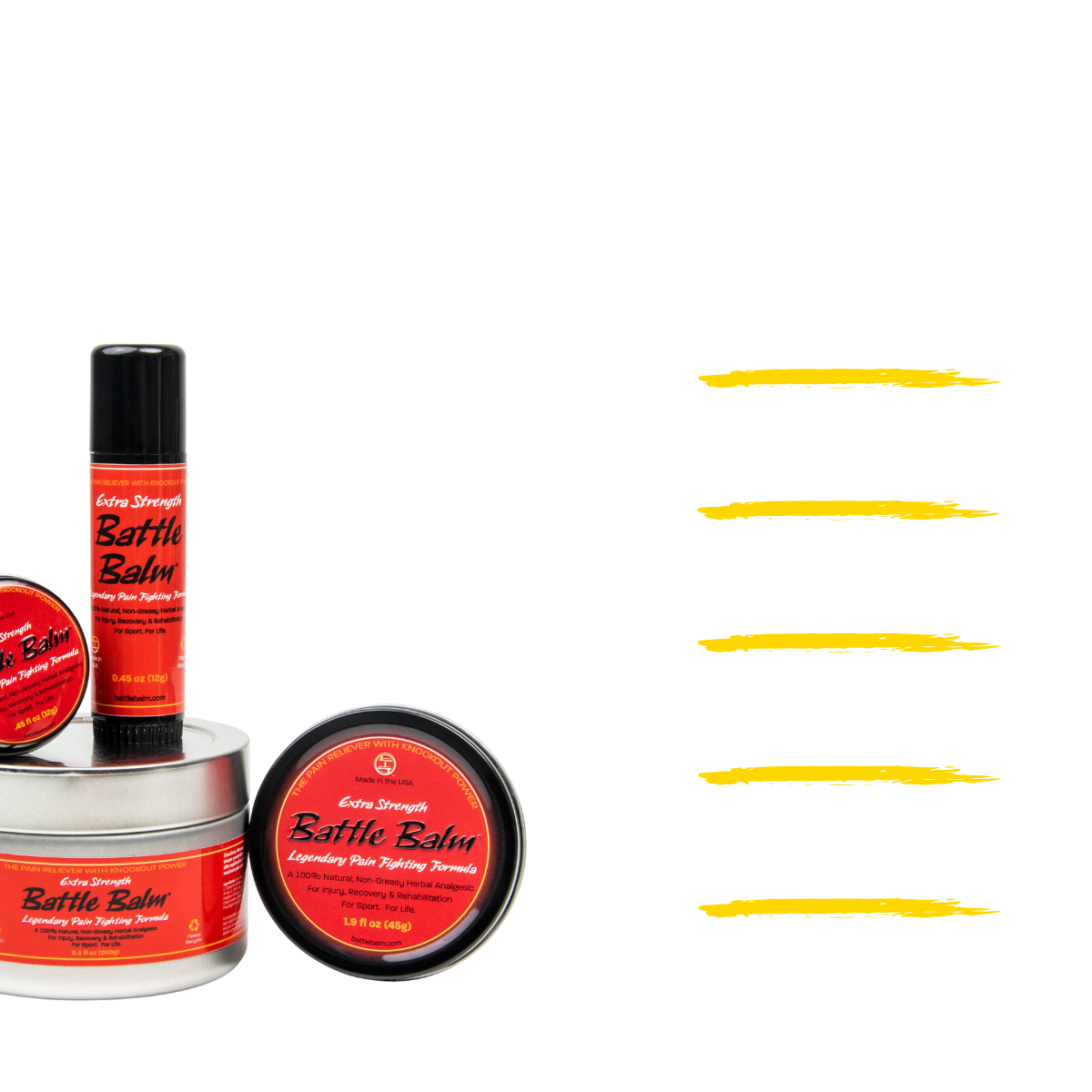 Battle Balm® - Extra Strength All Natural & Organic Pain Relief Cream