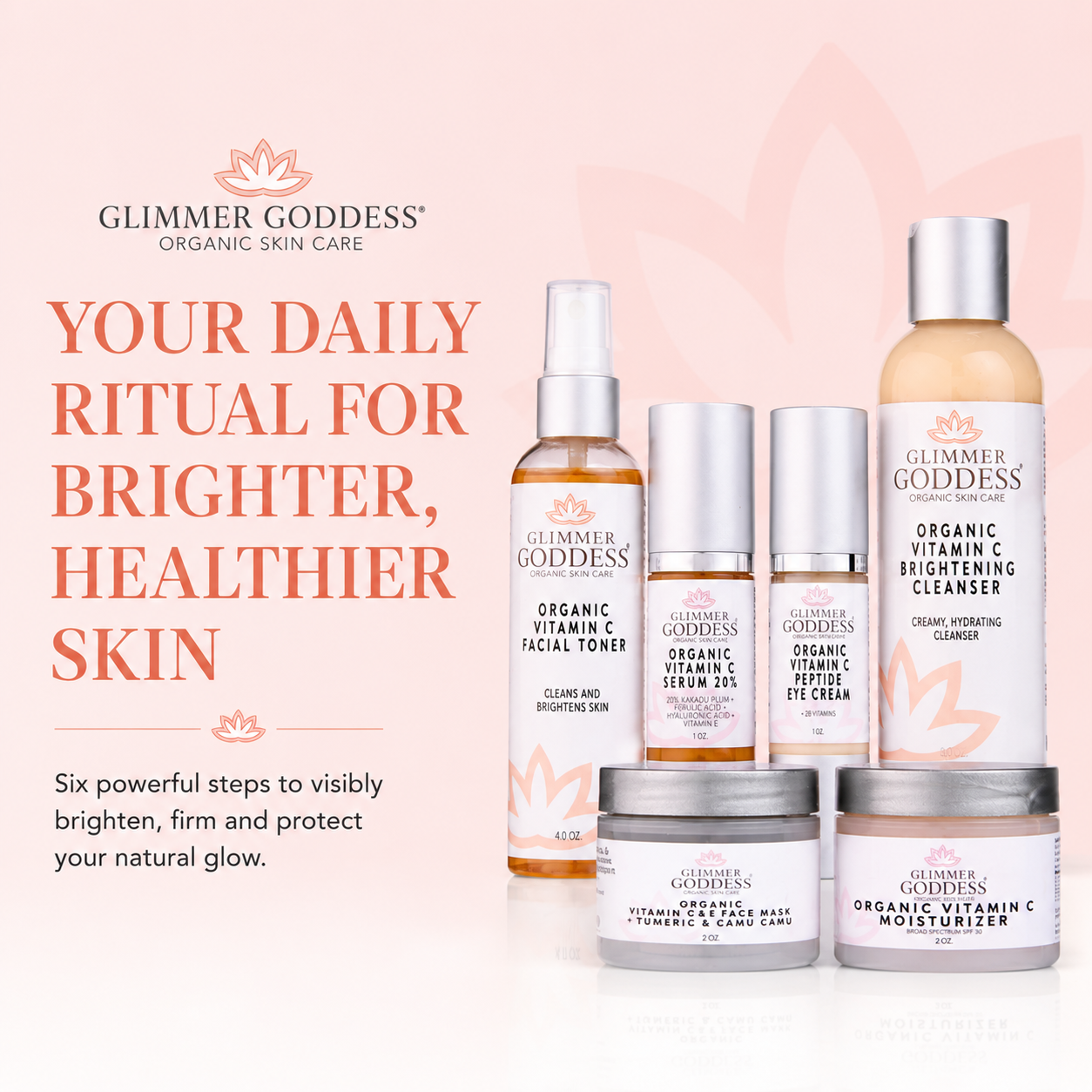 Vitamin C Brighter Skin 6 Step System