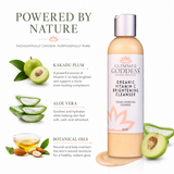 Organic Vitamin C Skin Brightening Cleanser 8 oz.