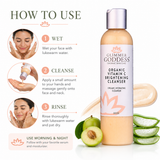 Organic Vitamin C Skin Brightening Cleanser 8 oz.