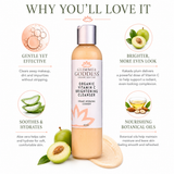 Organic Vitamin C Skin Brightening Cleanser 8 oz.
