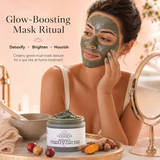 Organic Glow Up Tumeric Vitamin C & E Brightening Face Mask - 2 oz.