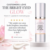 Organic Vitamin C Eye Serum For Dark Circles, Puffiness & Under-Eye Bags