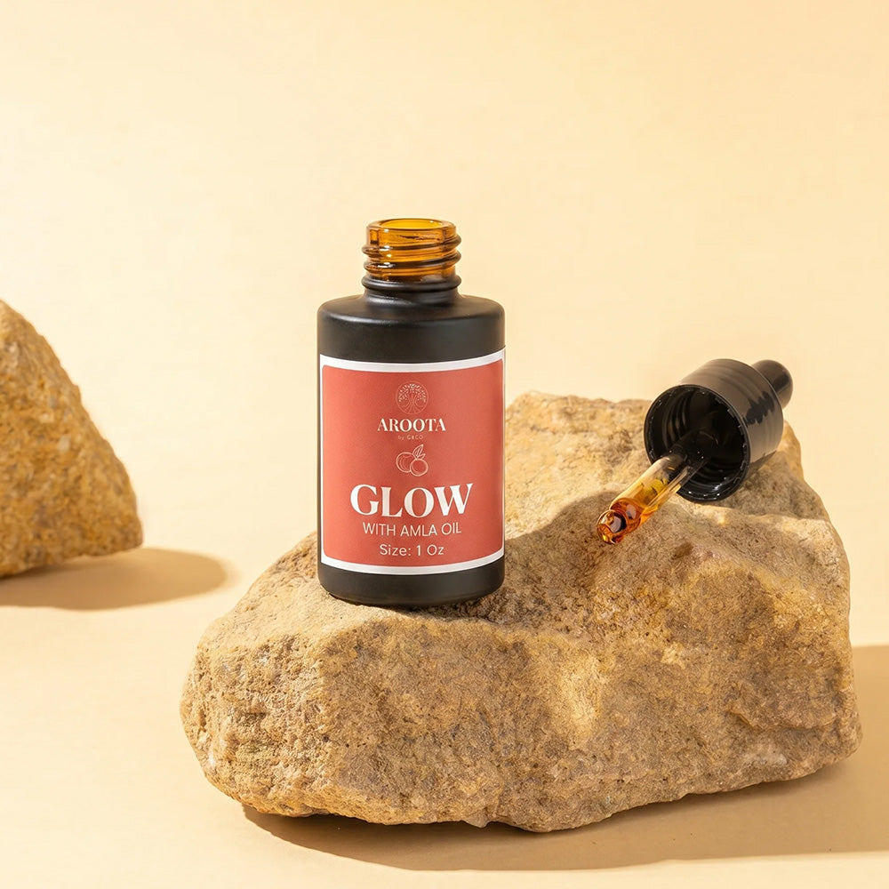 Glow Vitamin C Serum: Astaxanthin X Amla Oil (Tridoshic)