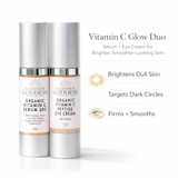 Let's Get Glowing! Organic Vitamin C Serum + Vitamin C Eye Cream Duo