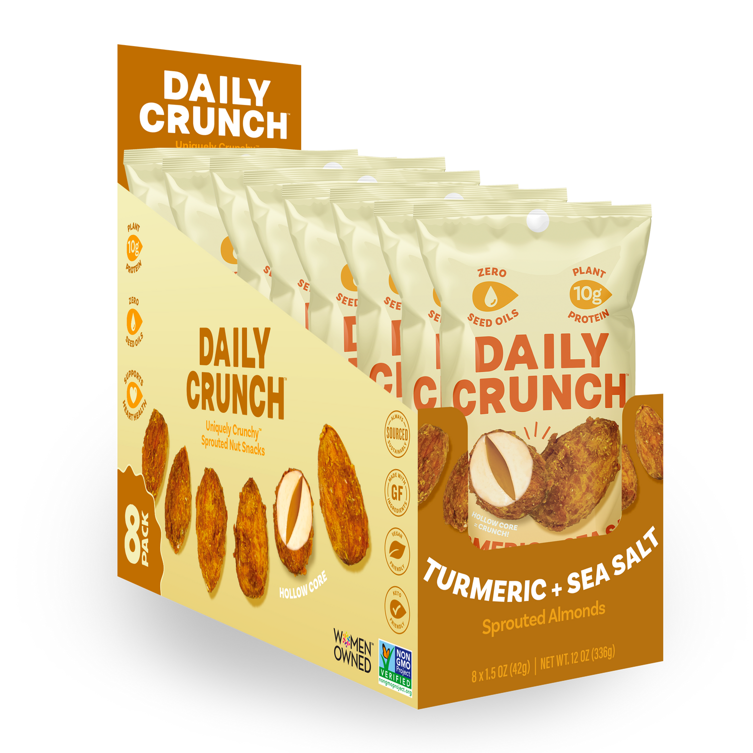 TURMERIC + SEA SALT (SNACK PACK)