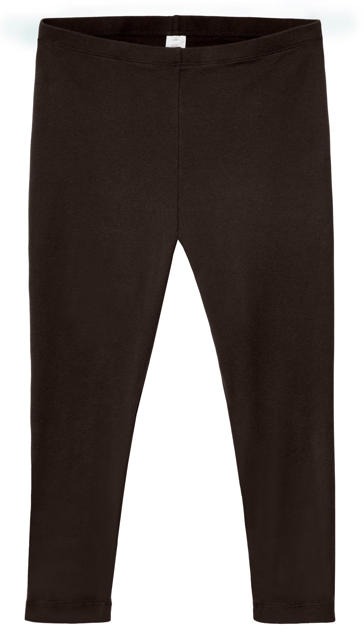 Women's 100% Cotton Soft Capri Leggings | Chocolate