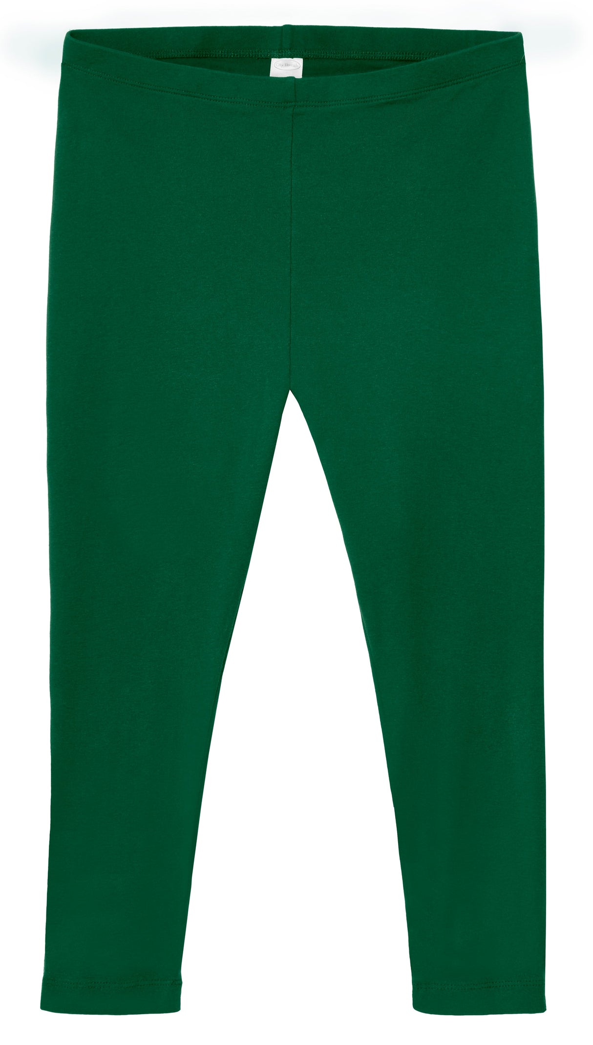 Women's 100% Cotton Soft Capri Leggings | Forest Green