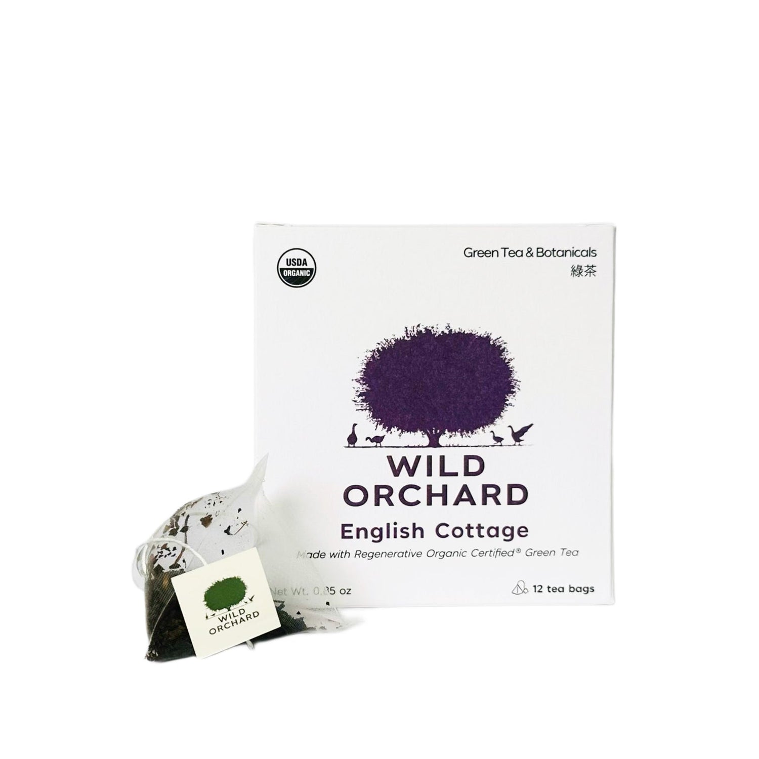 English Cottage - Organic Green Tea Bag