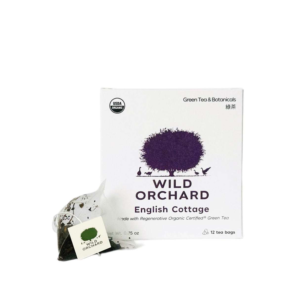 English Cottage - Organic Green Tea Bag