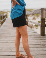 Women's Soft Cotton Comfy Knit Lounge Shorts | Turtle