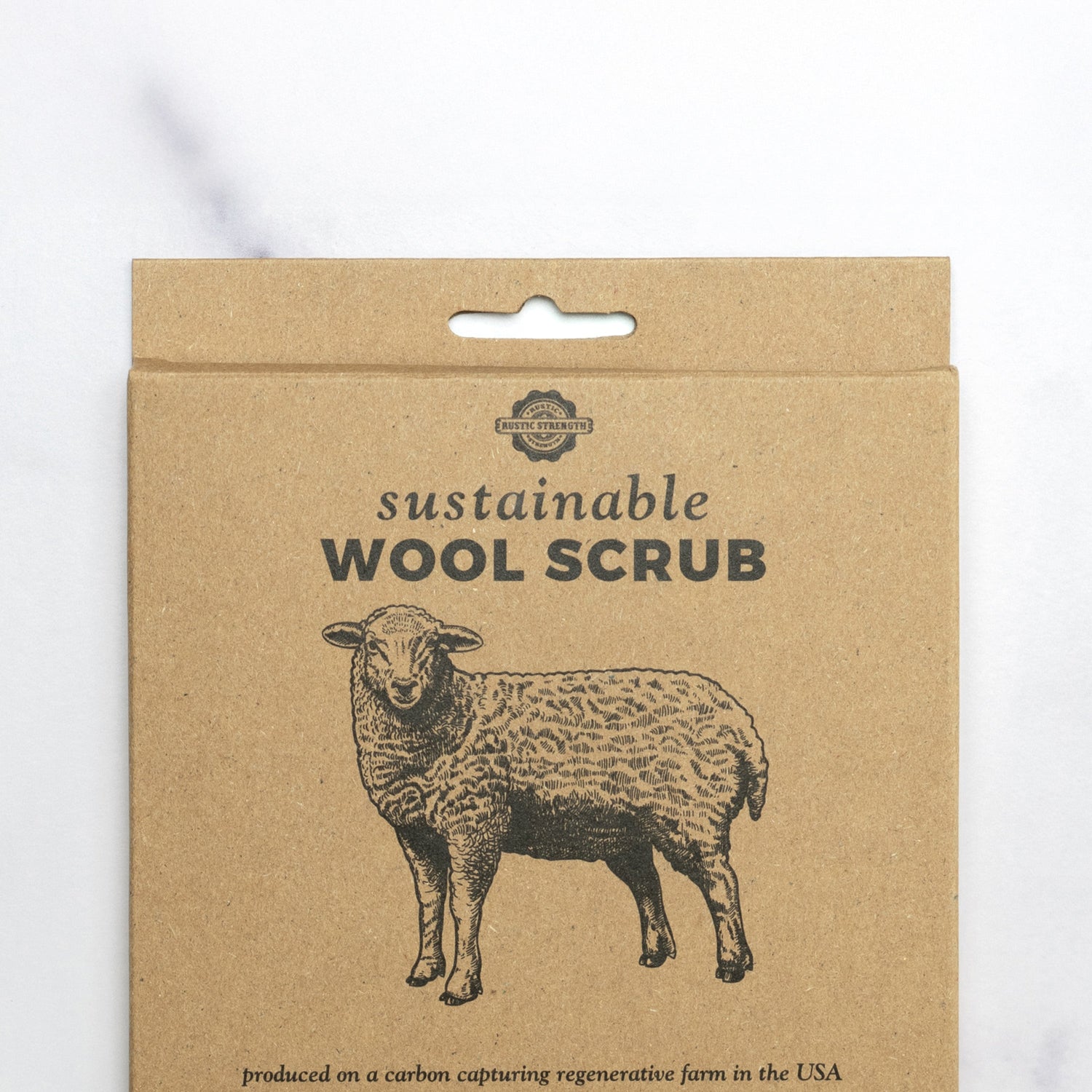 Sustainable Wool Scrub