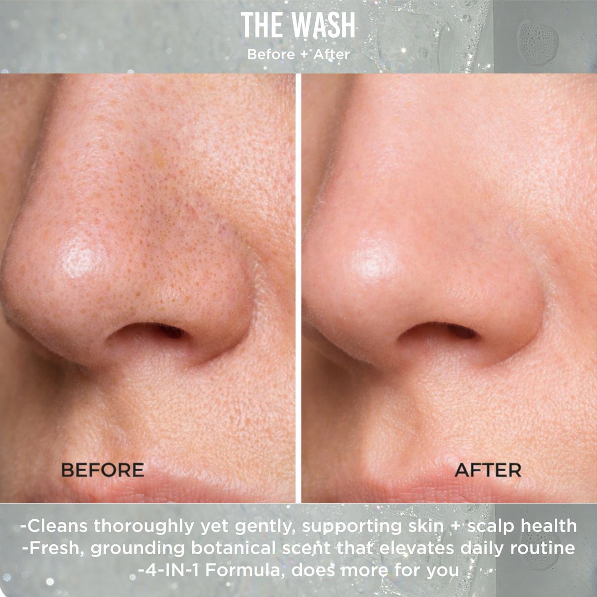 THE WASH // FACE + HANDS + BODY + HAIR