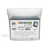 Watercolors To-Go Kit – Travel Friendly – 12 Colors