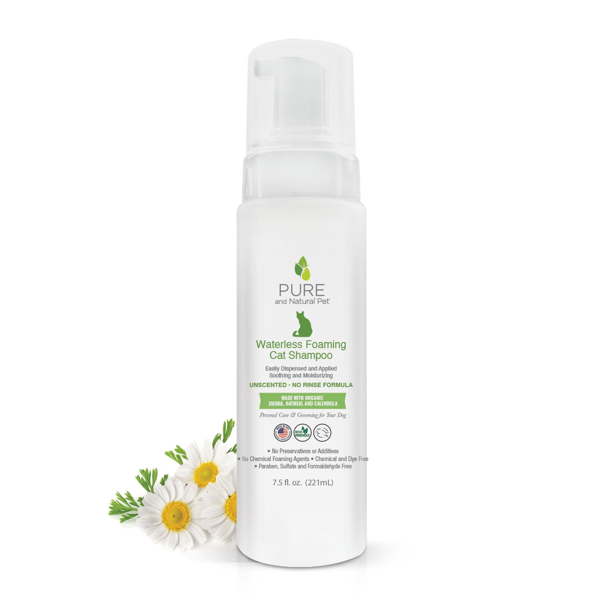 Organic Waterless Foaming Cat Shampoo