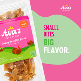 Turkey Tendon Jerky Dog Treats - Turkey Bites