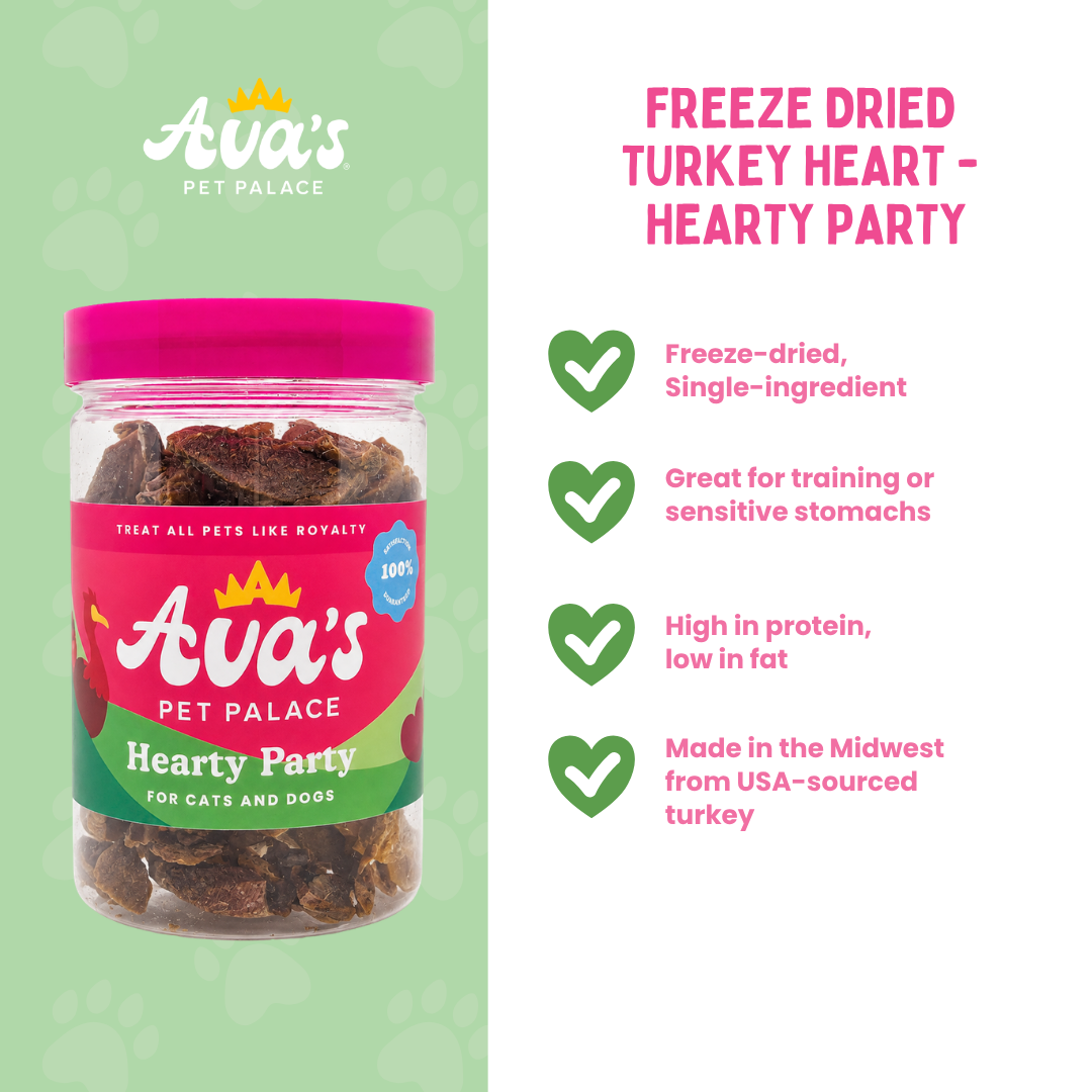 Freeze Dried Hearty Party - Turkey Heart