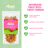 Turkey Tendon Jerky Dog Treats - Turkey Bites