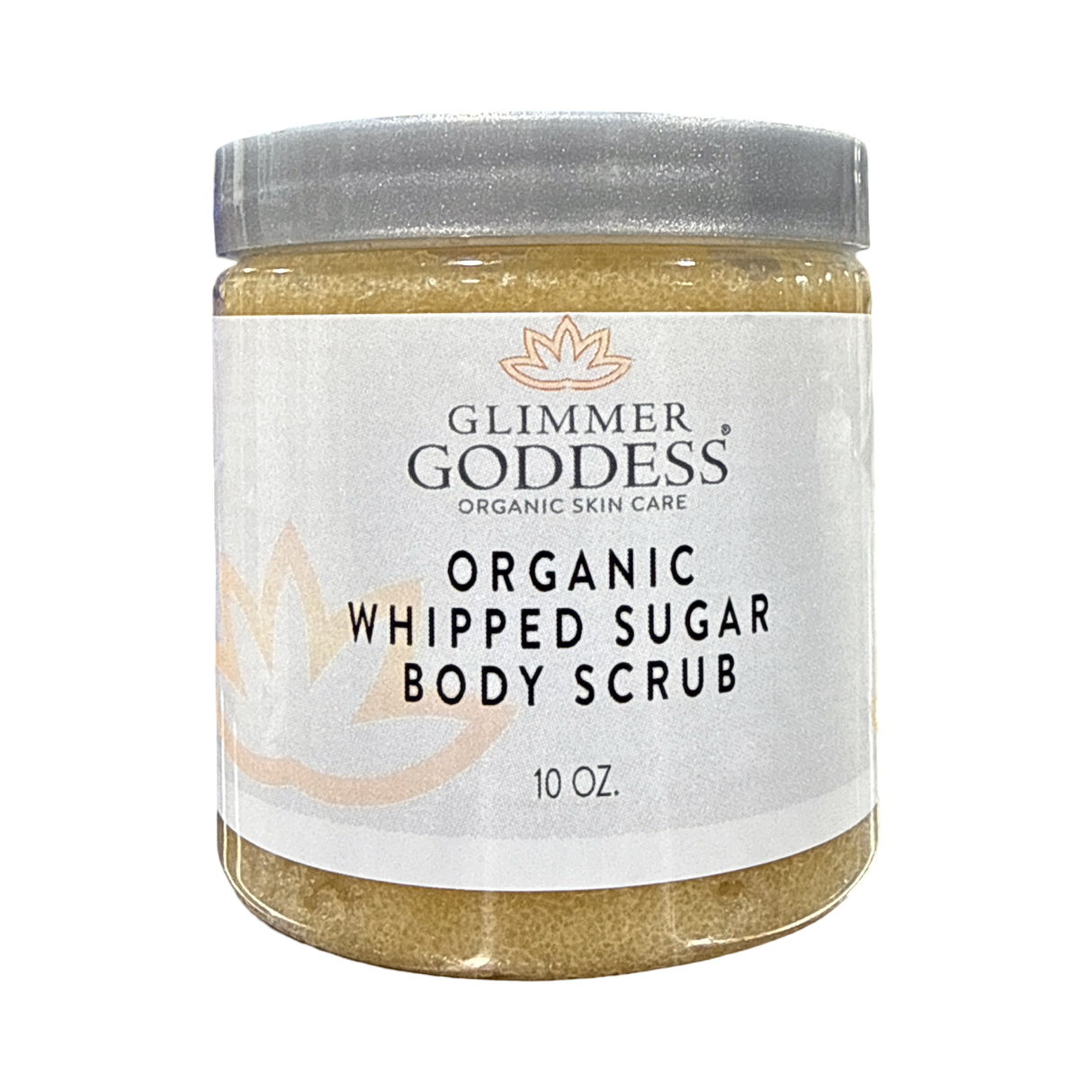 Organic Whipped Sugar Fondant Exfoliating Body Scrub - Crepey Skin Treatment