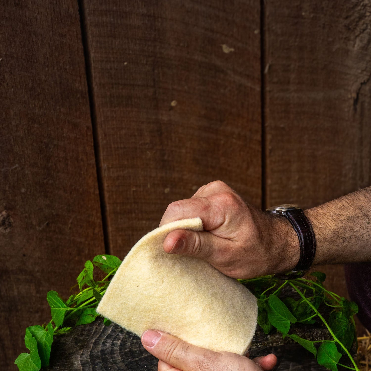 Sustainable Wool Scrub