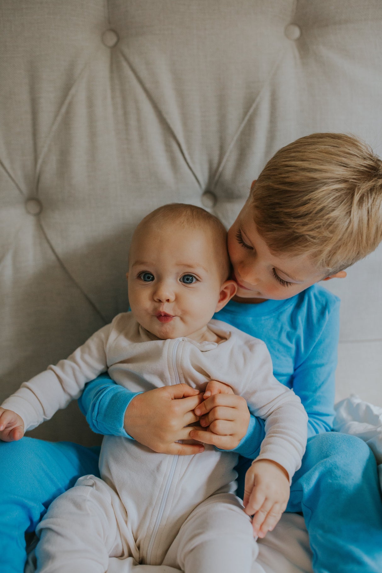 Unisex Organic Zip Footless Footie