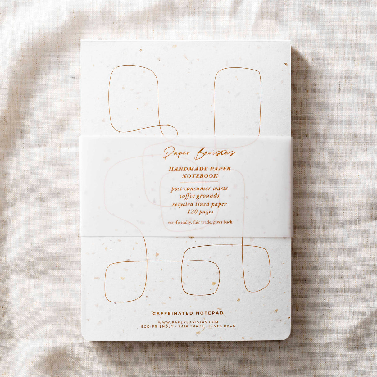 Recycled Coffee Grounds Journal Notepad