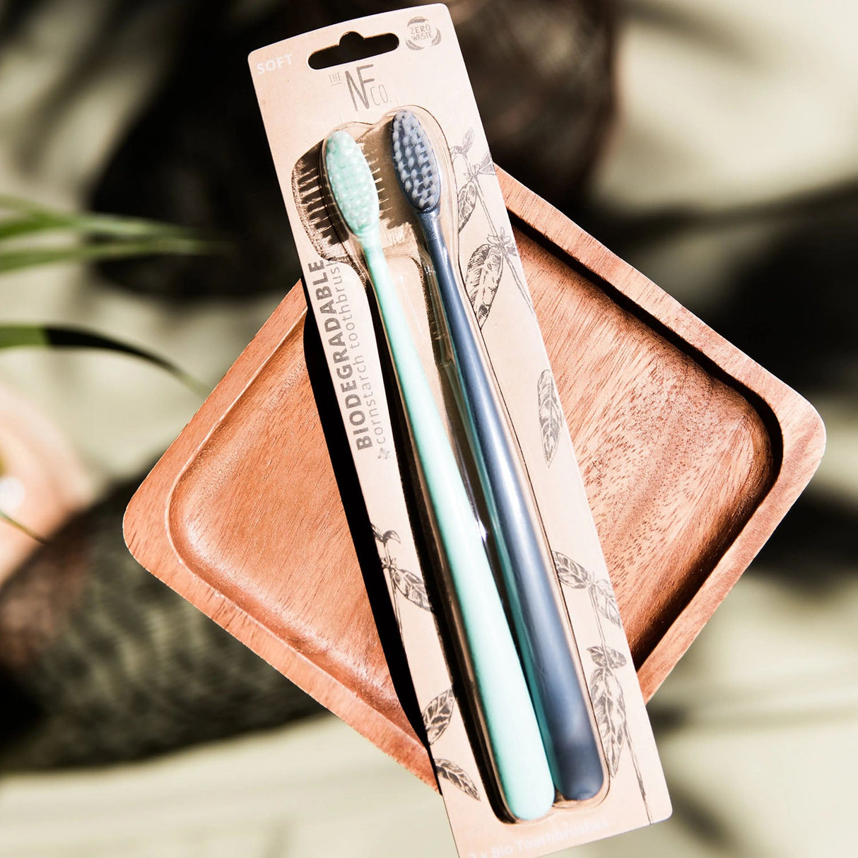 Biodegradable Toothbrush Pack of 2